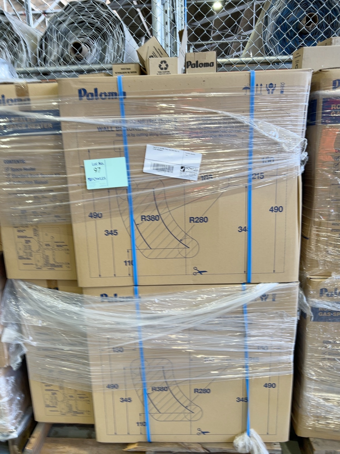 PALLET OF PALOMA SPACE HEATERS SOLD AS IS NO WARRANTY PALLET OF PALOMA SPACE HEATERS SOLD AS IS NO WARRANTY