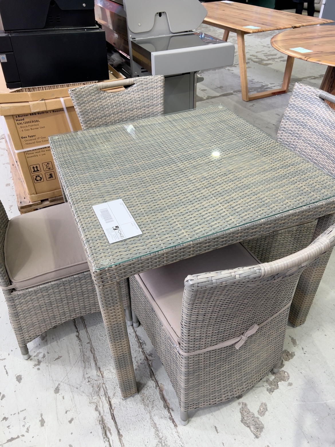 EDINBOROUGH 5 PCE OUTDOOR SETTING RRP $1299 EDINBOROUGH 5 PCE OUTDOOR SETTING RRP $1299