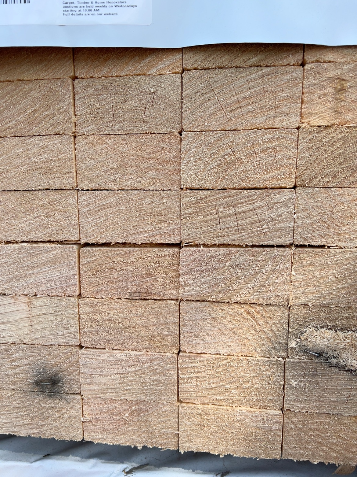 90X45 MGP10 PINE-112/2.7 (THIS PACK IS AGED AND DAMAGED STOCK AND SOLD AS IS) 90X45 MGP10 PINE-112/2.7 (THIS PACK IS AGED AND DAMAGED STOCK AND SOLD AS IS)