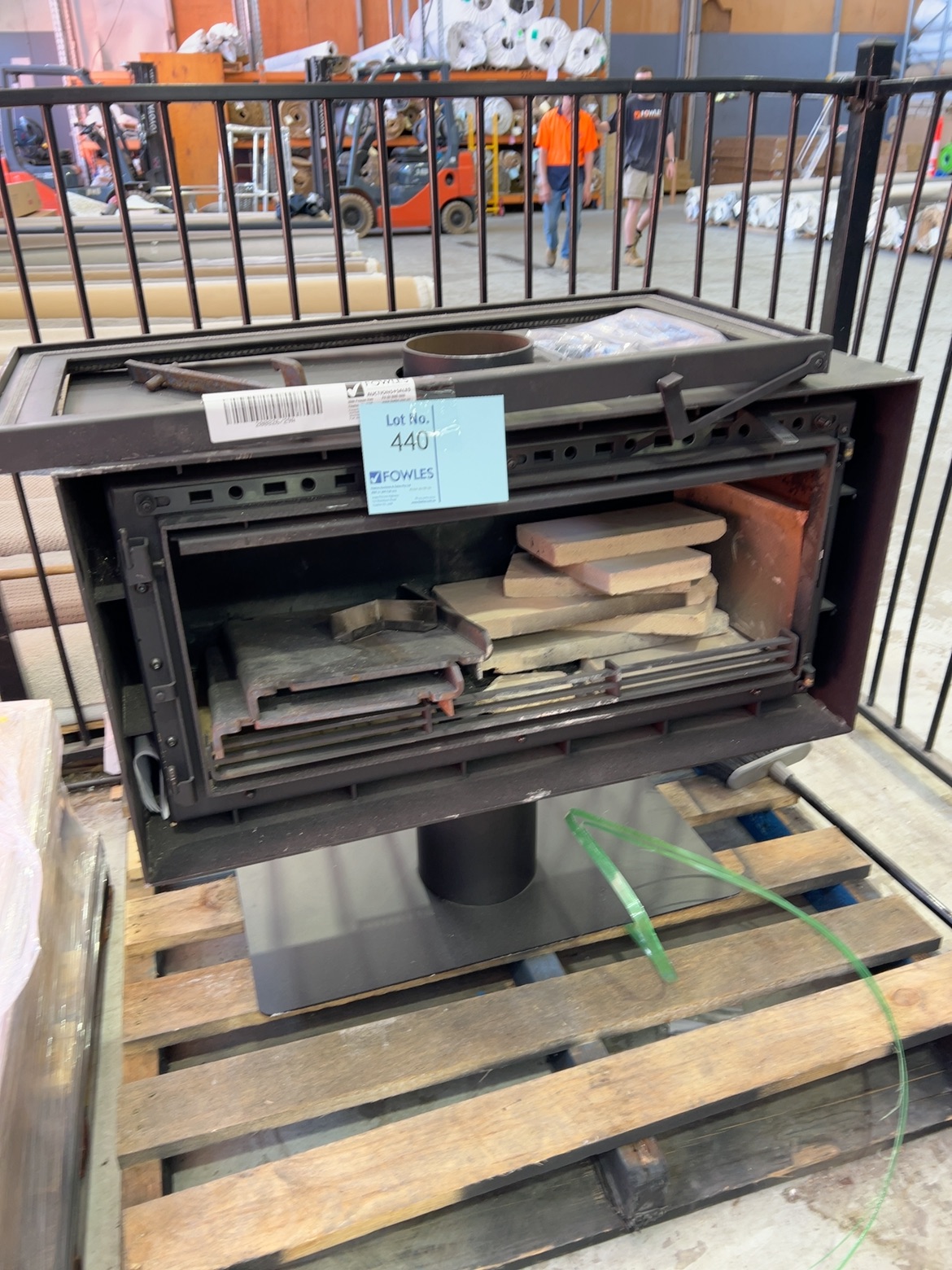 VERY DAMAGED FRAAM WOOD HEATER - HAS BEEN DROPPED- NO GLASS - COULD BE USED AS OPEN WOOD HEATER - SOLD AS IS NO WARRANTY VERY DAMAGED FRAAM WOOD HEATER - HAS BEEN DROPPED- NO GLASS - COULD BE USED AS OPEN WOOD HEATER - SOLD AS IS NO WARRANTY