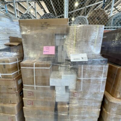 PALLET OF ASSORTED SINKS, VANITY BOWLS, POP UP WASTES, SHOWER GRATES, TAPWARE AND SHOWER RAILS, SOLD AS IS (PALLET 22) PALLET OF ASSORTED SINKS, VANITY BOWLS, POP UP WASTES, SHOWER GRATES, TAPWARE AND SHOWER RAILS, SOLD AS IS (PALLET 22)