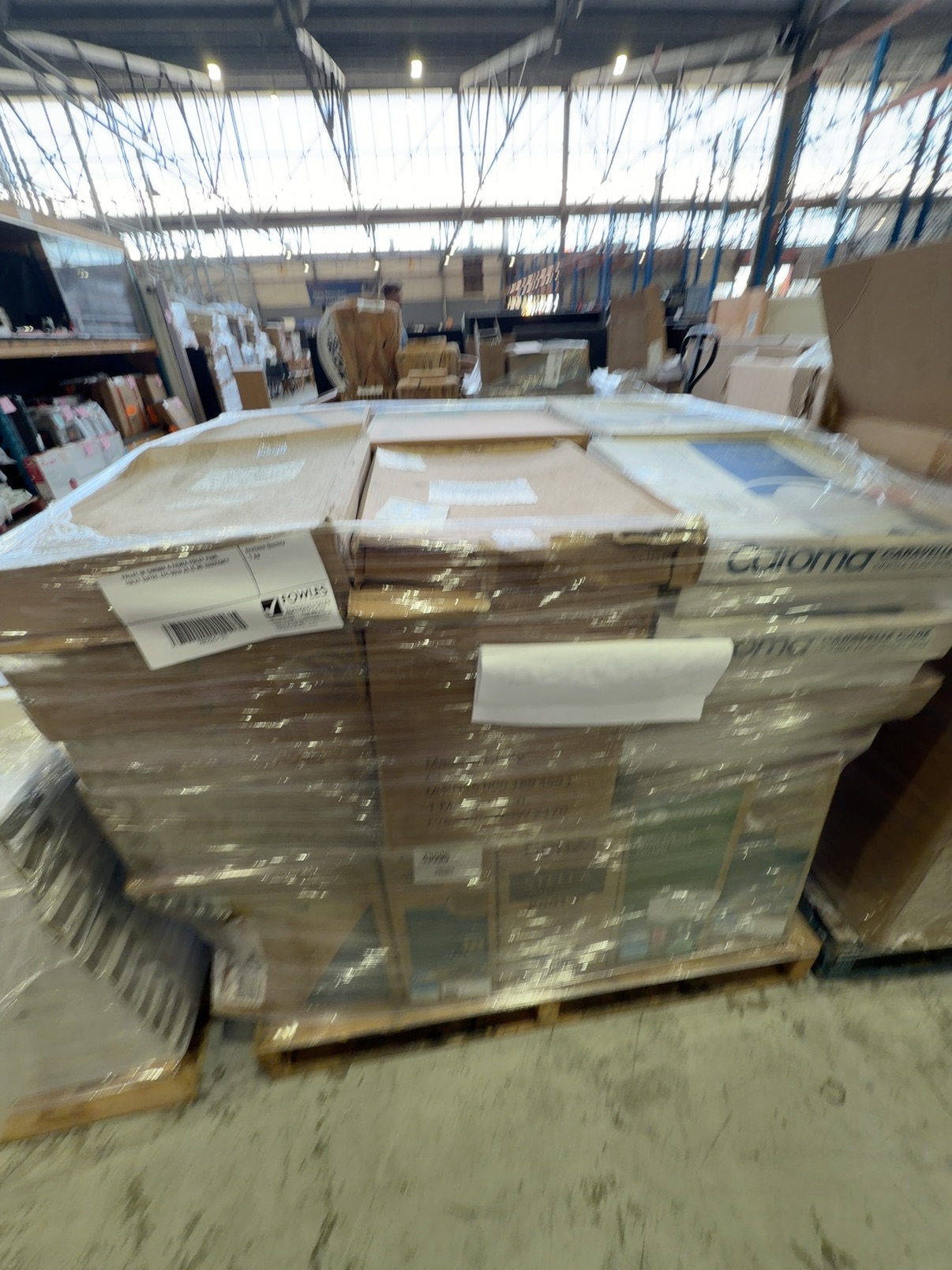 PALLET OF CAROMA & FIENZA TOILET PANS, TOILET SUITES, ETC SOLD AS IS NO WARRANTY PALLET OF CAROMA & FIENZA TOILET PANS, TOILET SUITES, ETC SOLD AS IS NO WARRANTY