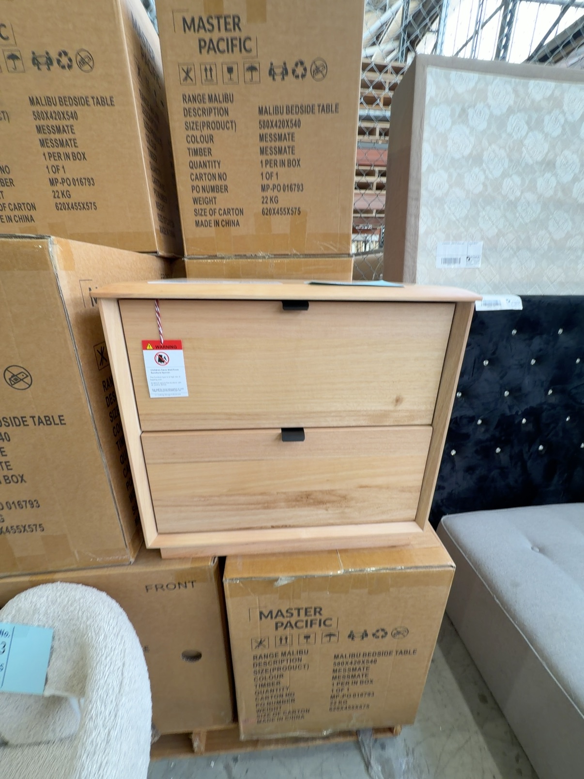 NEW MALIBU MESSMATE BEDSIDE TABLE NEW MALIBU MESSMATE BEDSIDE TABLE