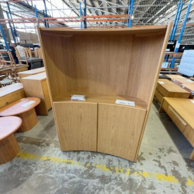 EX DISPLAY LUCY OAK NATURAL DISPLAY CABINET SOLD AS IS EX DISPLAY LUCY OAK NATURAL DISPLAY CABINET SOLD AS IS