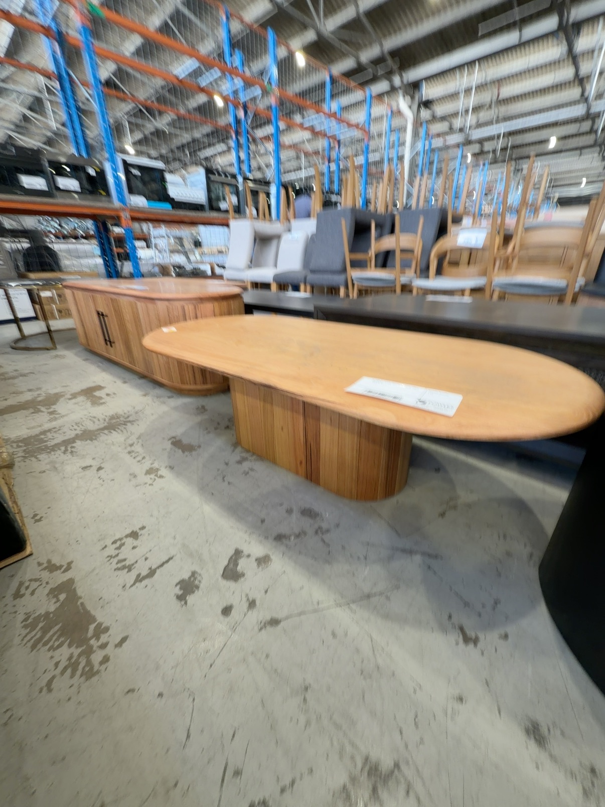 EX DISPLAY CLAIRE MESSMATE COFFEE TABLE, SOLD AS IS EX DISPLAY CLAIRE MESSMATE COFFEE TABLE, SOLD AS IS