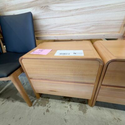 EX DISPLAY LENA BEDSIDE MESSMATE TIMBER, SOLD AS IS EX DISPLAY LENA BEDSIDE MESSMATE TIMBER, SOLD AS IS