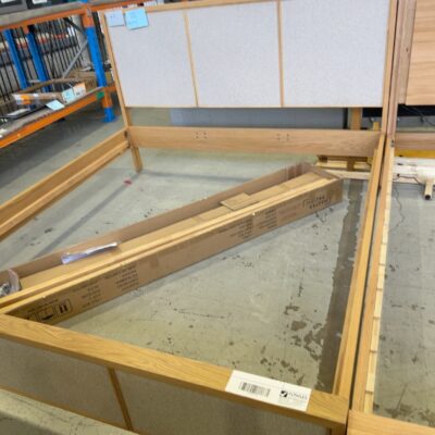 EX DISPLAY LIONEL KING SIZE BEDFRAME, SOLD AS IS EX DISPLAY LIONEL KING SIZE BEDFRAME, SOLD AS IS