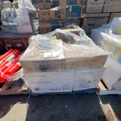 PALLET OF ASSORTED VANITY BOWLS PALLET OF ASSORTED VANITY BOWLS