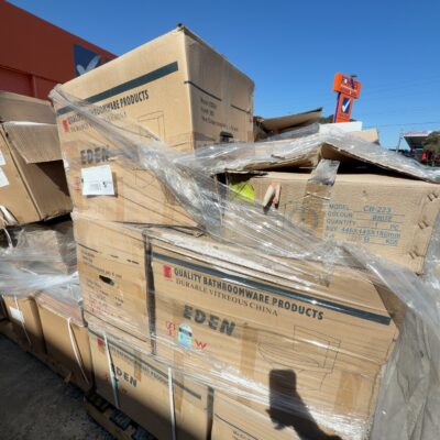 PALLET OF TOILET PANS SOLD AS IS PALLET OF TOILET PANS SOLD AS IS