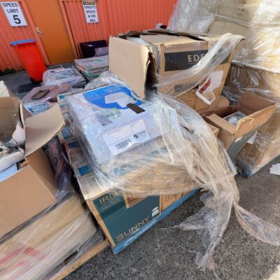 PALLET OF CISTERNS SOLD AS IS