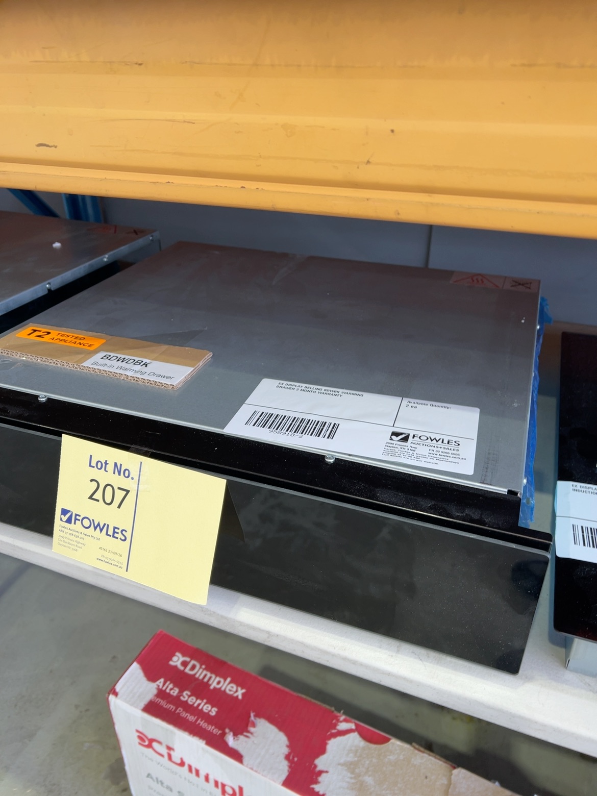 EX DISPLAY BELLING BDWBK WARMING DRAWER 3 MONTH WARRANTY EX DISPLAY BELLING BDWBK WARMING DRAWER 3 MONTH WARRANTY