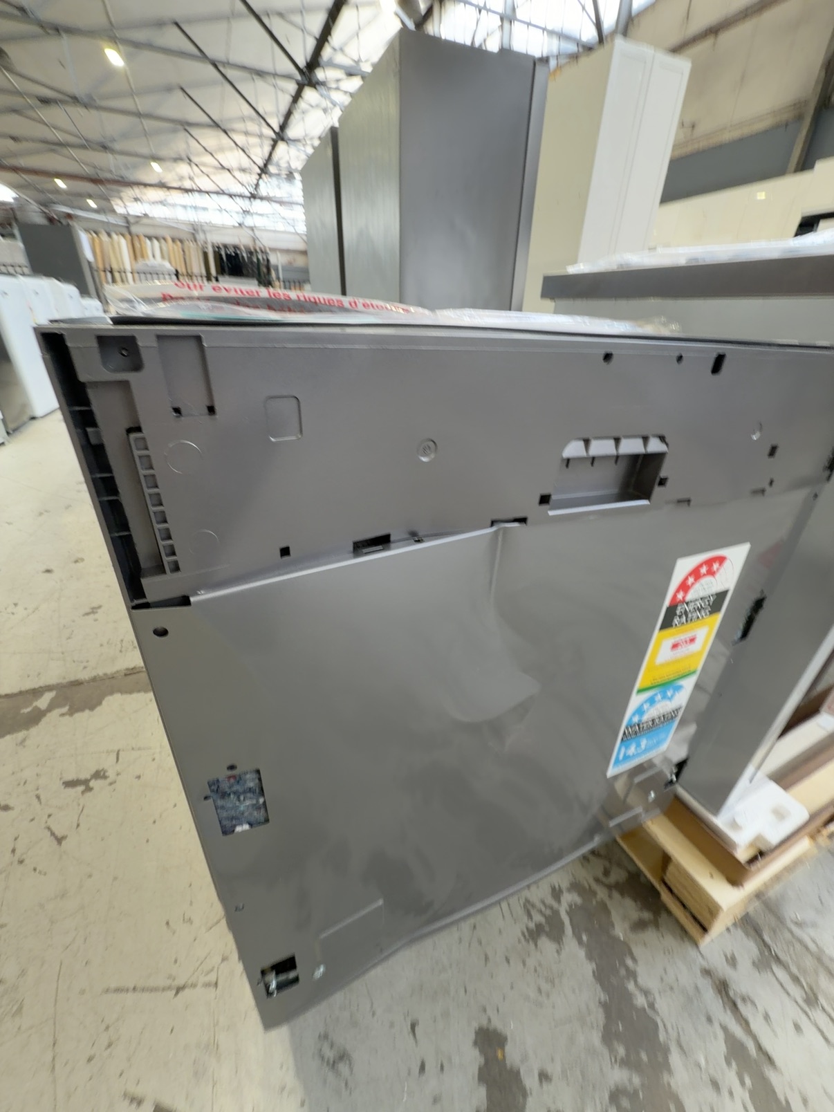 EX DISPLAY EUROMAID FIDWB16 FULLY INTEGRATED DISHWASHER, WITH 3 MONTH WARRANTY **VERY DENTED FRONT PANEL, WILL NEED ADJUSTING** SOLD AS IS EX DISPLAY EUROMAID FIDWB16 FULLY INTEGRATED DISHWASHER, WITH 3 MONTH WARRANTY **VERY DENTED FRONT PANEL, WILL NEED ADJUSTING** SOLD AS IS