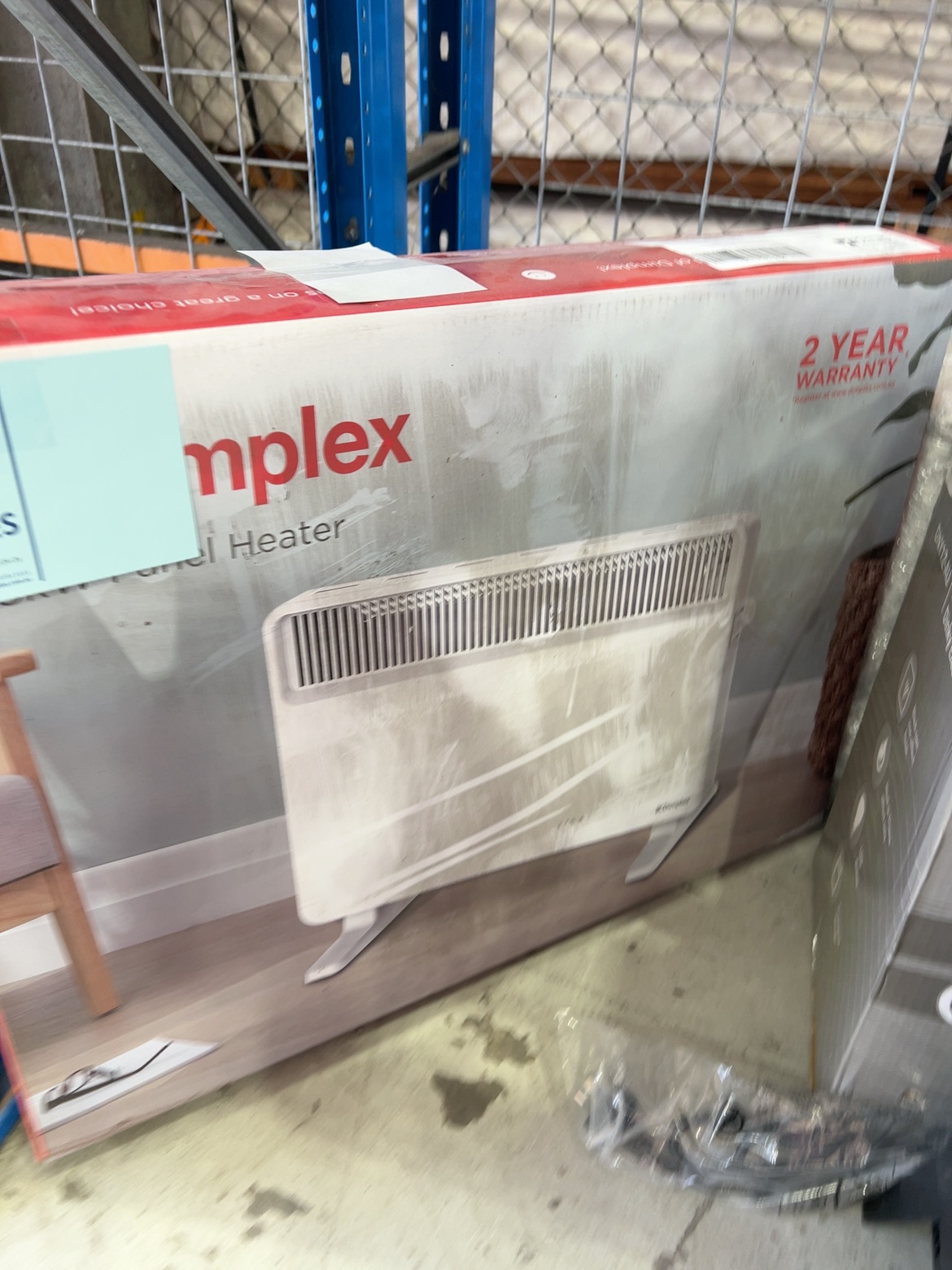 EX DISPLAY, DIMPLEX PANEL HEATER DHP20F, 1.8KW 3 MONTH WARRANTY EX DISPLAY, DIMPLEX PANEL HEATER DHP20F, 1.8KW 3 MONTH WARRANTY