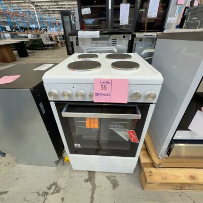 EX DISPLAY EUROMAID EFS54FC-SEW WHITE 540MM ALL ELECTRIC FREESTANDING OVEN, 3 MONTH WARRANTY EX DISPLAY EUROMAID EFS54FC-SEW WHITE 540MM ALL ELECTRIC FREESTANDING OVEN, 3 MONTH WARRANTY