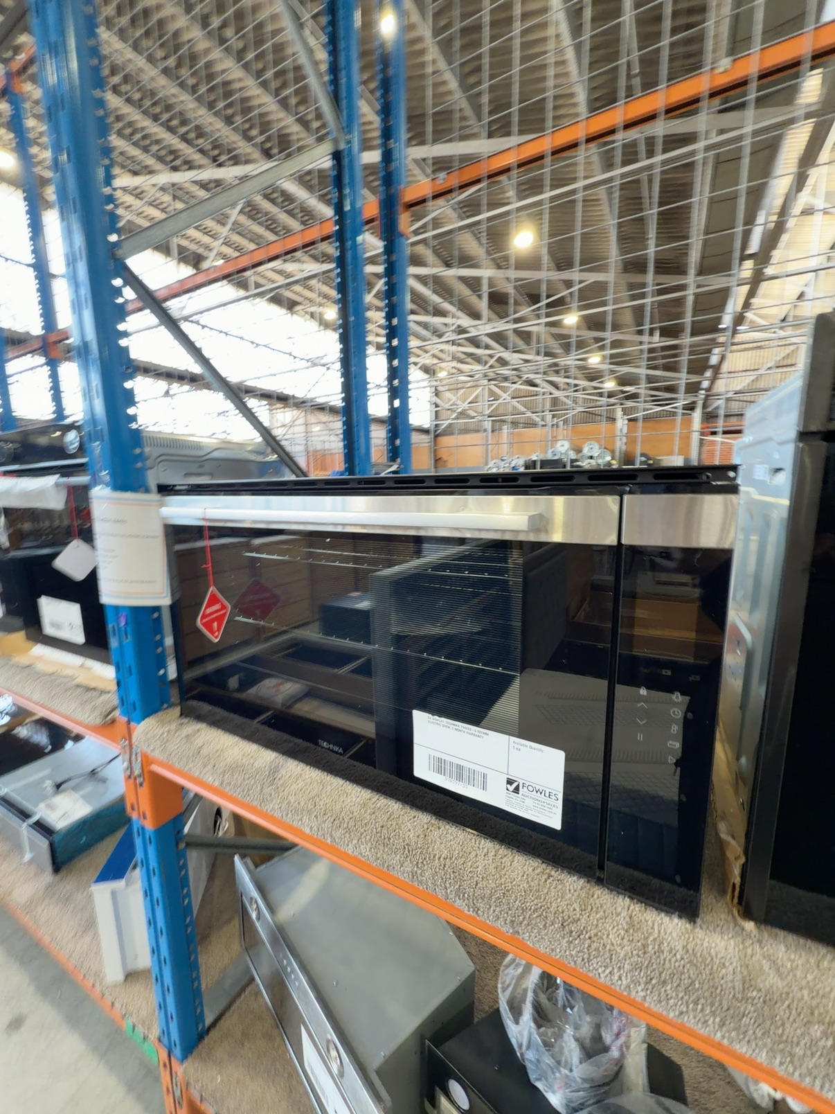 EX DISPLAY TECHNIKA T948SS-6 900MM ELECTRIC OVEN, 3 MONTH WARRANTY EX DISPLAY TECHNIKA T948SS-6 900MM ELECTRIC OVEN, 3 MONTH WARRANTY
