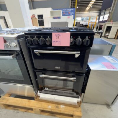 EX DISPLAY BELLING BLACK MINI RICHMOND 600M DUAL FUEL FREESTANDING OVEN, BMR60DODFB, RRP$2699 3 MONTH WARRANTY EX DISPLAY BELLING BLACK MINI RICHMOND 600M DUAL FUEL FREESTANDING OVEN, BMR60DODFB, RRP$2699 3 MONTH WARRANTY