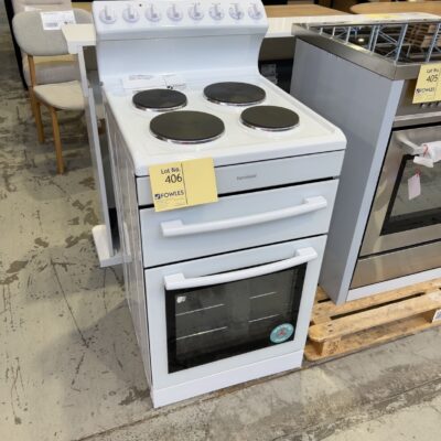 EX DISPLAY EUROMAID R54EW 54CM ALL ELECTRIC FREESTANDING OVEN, COIL COOKTOP, 3 MONTH WARRANTY EX DISPLAY EUROMAID R54EW 54CM ALL ELECTRIC FREESTANDING OVEN, COIL COOKTOP, 3 MONTH WARRANTY
