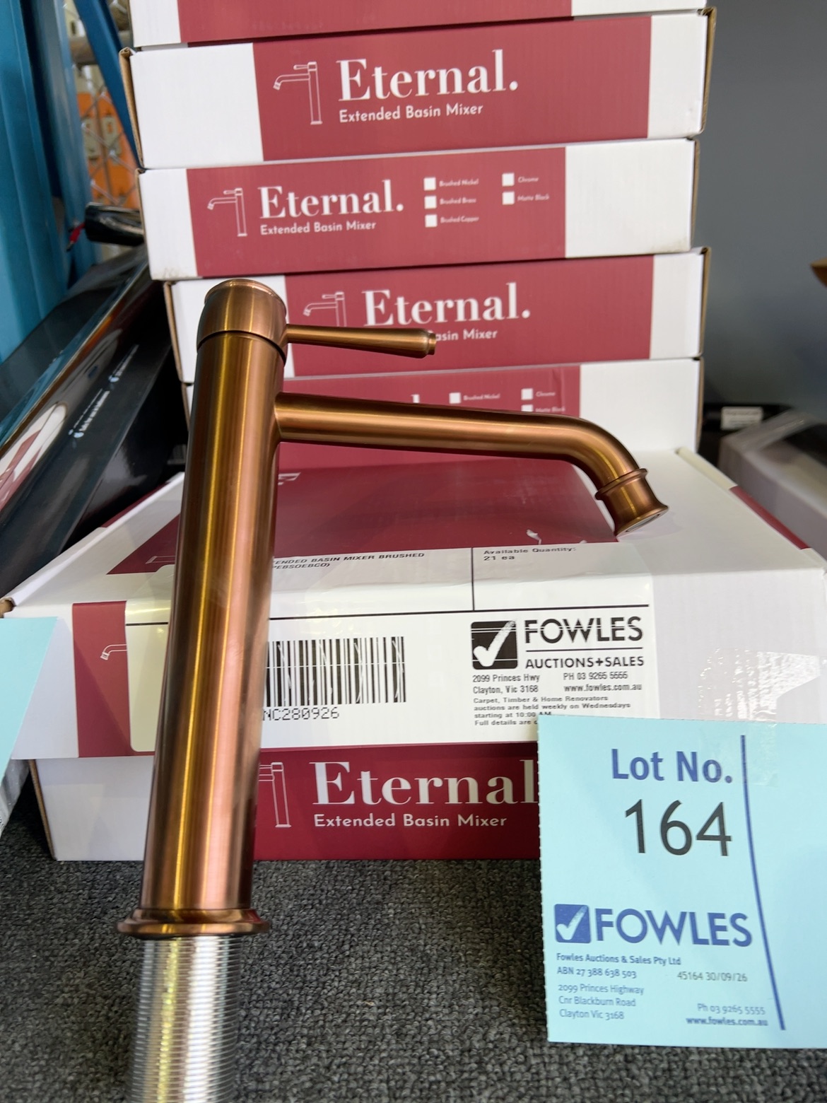 ETERNAL EXTENDED BASIN MIXER BRUSHED COPPER (JTAPEBSOEBCO) ETERNAL EXTENDED BASIN MIXER BRUSHED COPPER (JTAPEBSOEBCO)