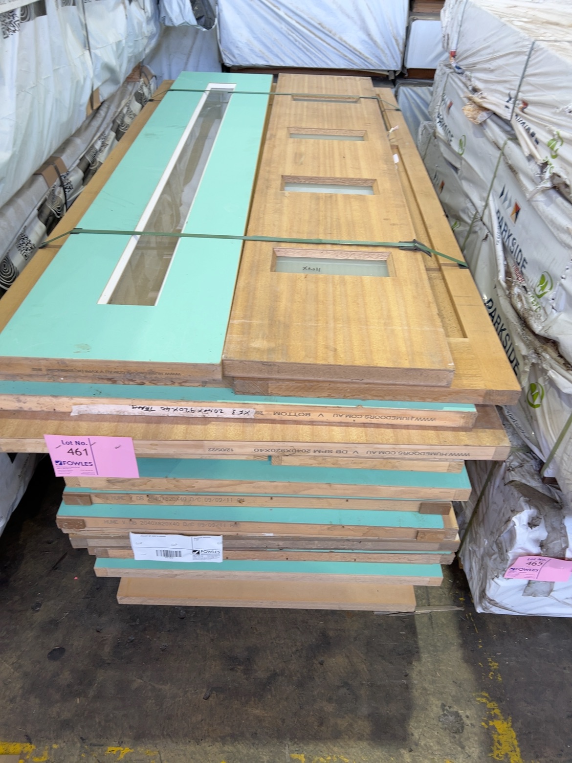 PALLET OF ASST'D DOORS PALLET OF ASST'D DOORS