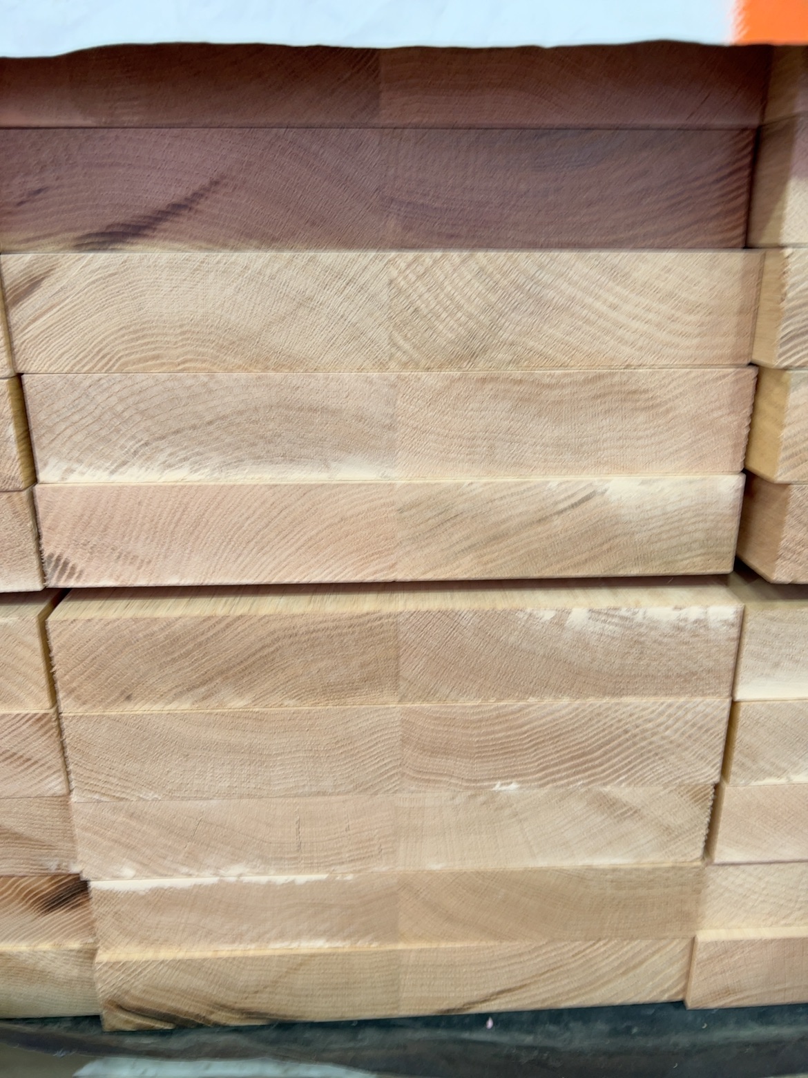 285X43 GLACIAL OAK DAR LAM SELECT GRADE KD HARDWOOD STAIR TREADS-42/0.93 285X43 GLACIAL OAK DAR LAM SELECT GRADE KD HARDWOOD STAIR TREADS-42/0.93