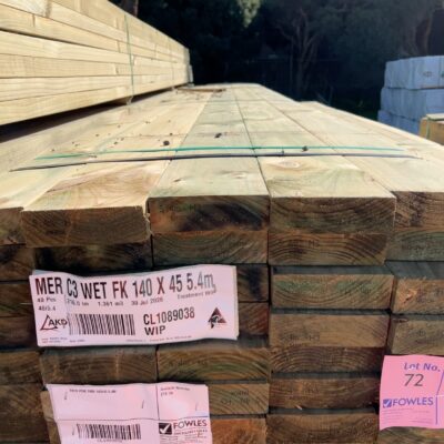 TRTD PINE RHD 140X45 5.4M TRTD PINE RHD 140X45 5.4M