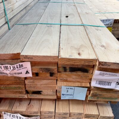 190X35 MGP10 PINE-36/4.8 (THIS PACK IS AGED STOCK AND MAY CONTAIN MOULD AND IS SOLD AS IS)