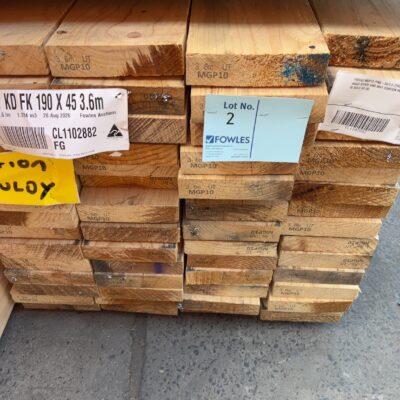 190X45 MGP10 PINE-56/3.6 (THIS PACK IS AGED STOCK AND MAY CONTAIN MOULD AND IS SOLD AS IS)