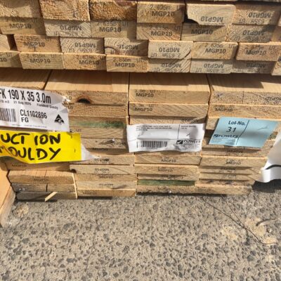 190X35 MGP10 PINE-44/3.0 (THIS PACK IS AGED STOCK AND MAY CONTAIN MOULD AND IS SOLD AS IS) 190X35 MGP10 PINE-44/3.0 (THIS PACK IS AGED STOCK AND MAY CONTAIN MOULD AND IS SOLD AS IS)