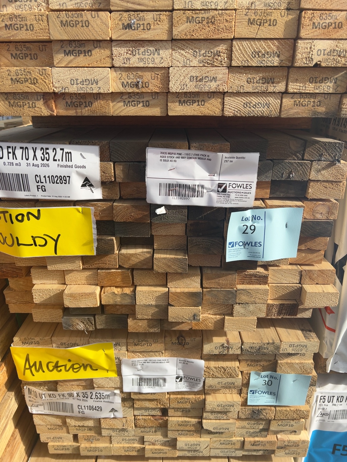 70X35 MGP10 PINE-110/2.7 (THIS PACK IS AGED STOCK AND MAY CONTAIN MOULD AND IS SOLD AS IS) 70X35 MGP10 PINE-110/2.7 (THIS PACK IS AGED STOCK AND MAY CONTAIN MOULD AND IS SOLD AS IS)