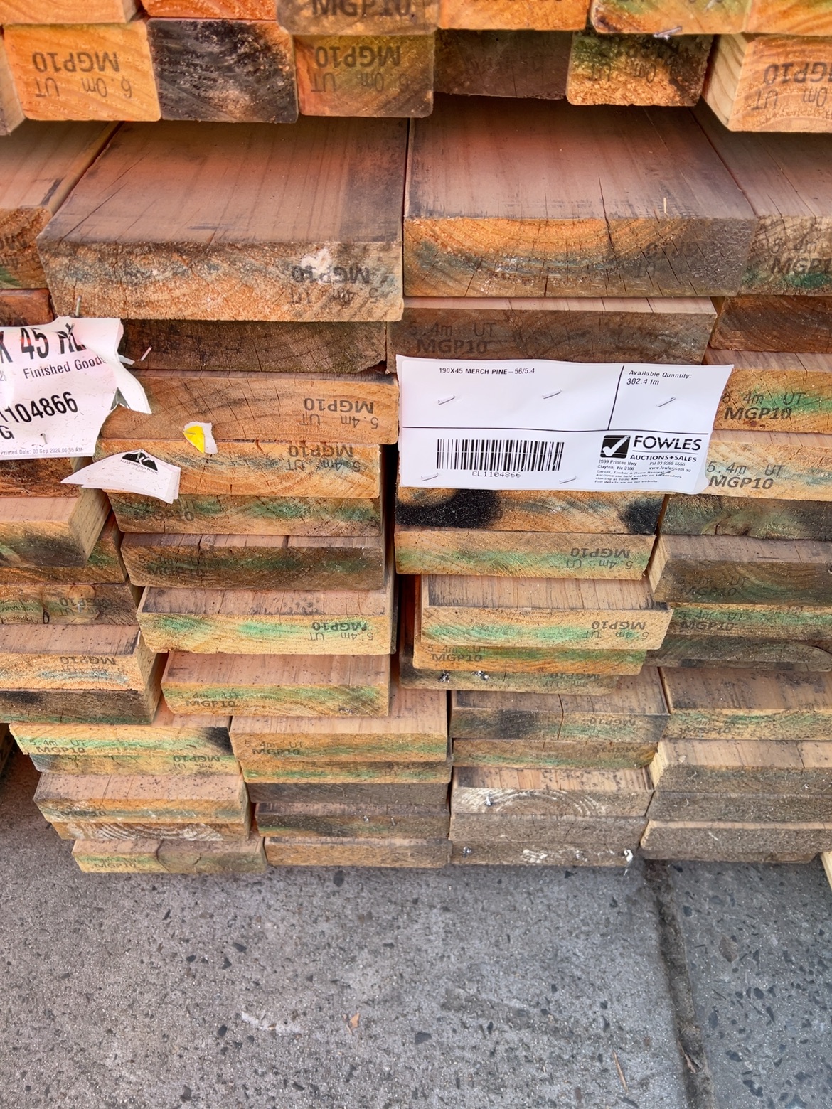 190X45 MERCH PINE-56/5.4 190X45 MERCH PINE-56/5.4