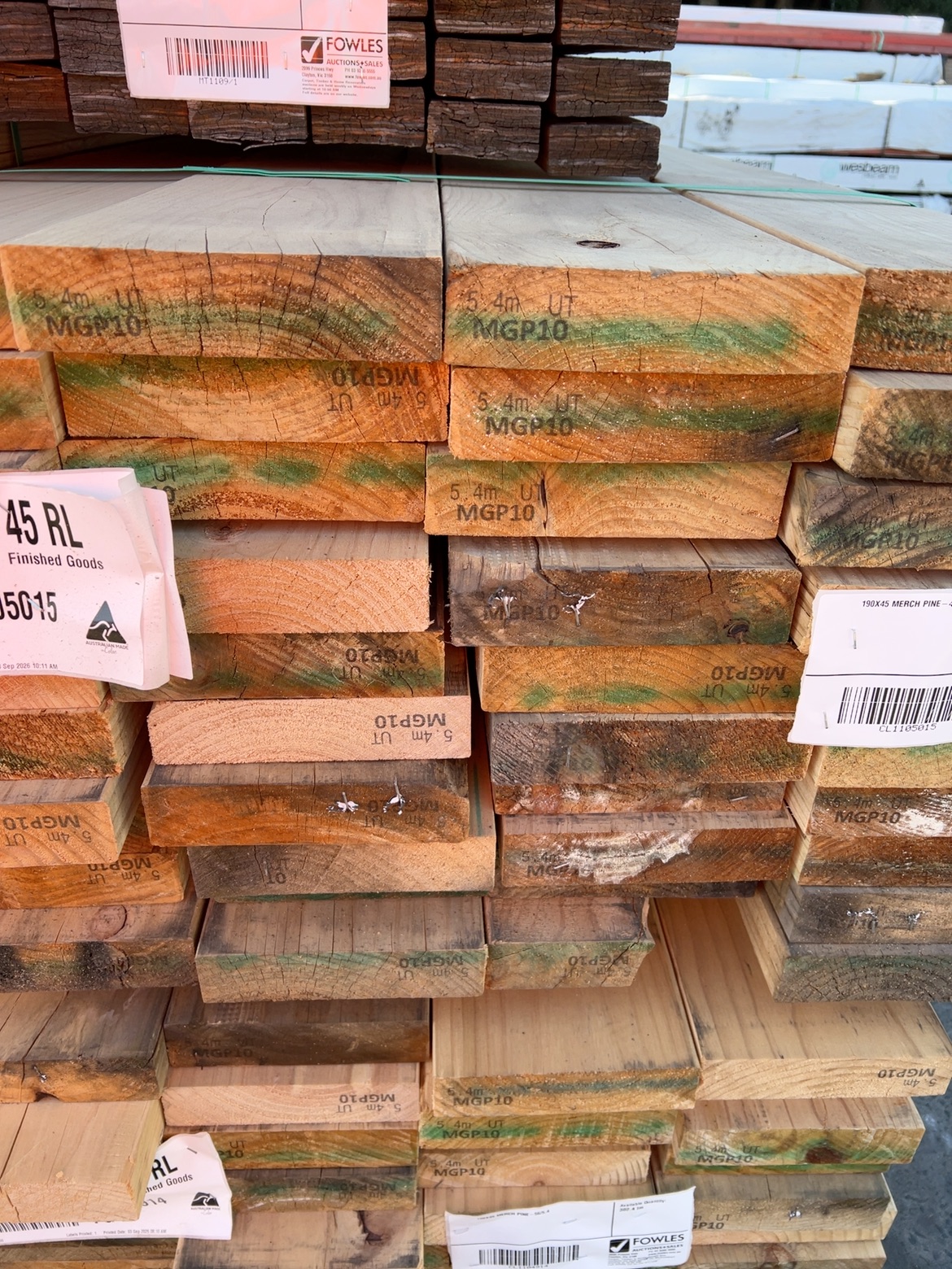 190X45 MERCH PINE-40/5.4 190X45 MERCH PINE-40/5.4