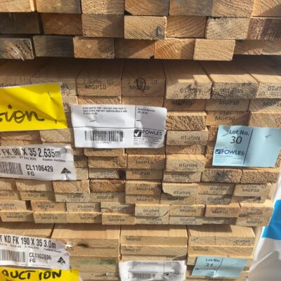 90X35 MGP10 PINE-88/2.635 (THIS PACK IS AGED STOCK AND MAY CONTAIN MOULD AND IS SOLD AS IS) 90X35 MGP10 PINE-88/2.635 (THIS PACK IS AGED STOCK AND MAY CONTAIN MOULD AND IS SOLD AS IS)