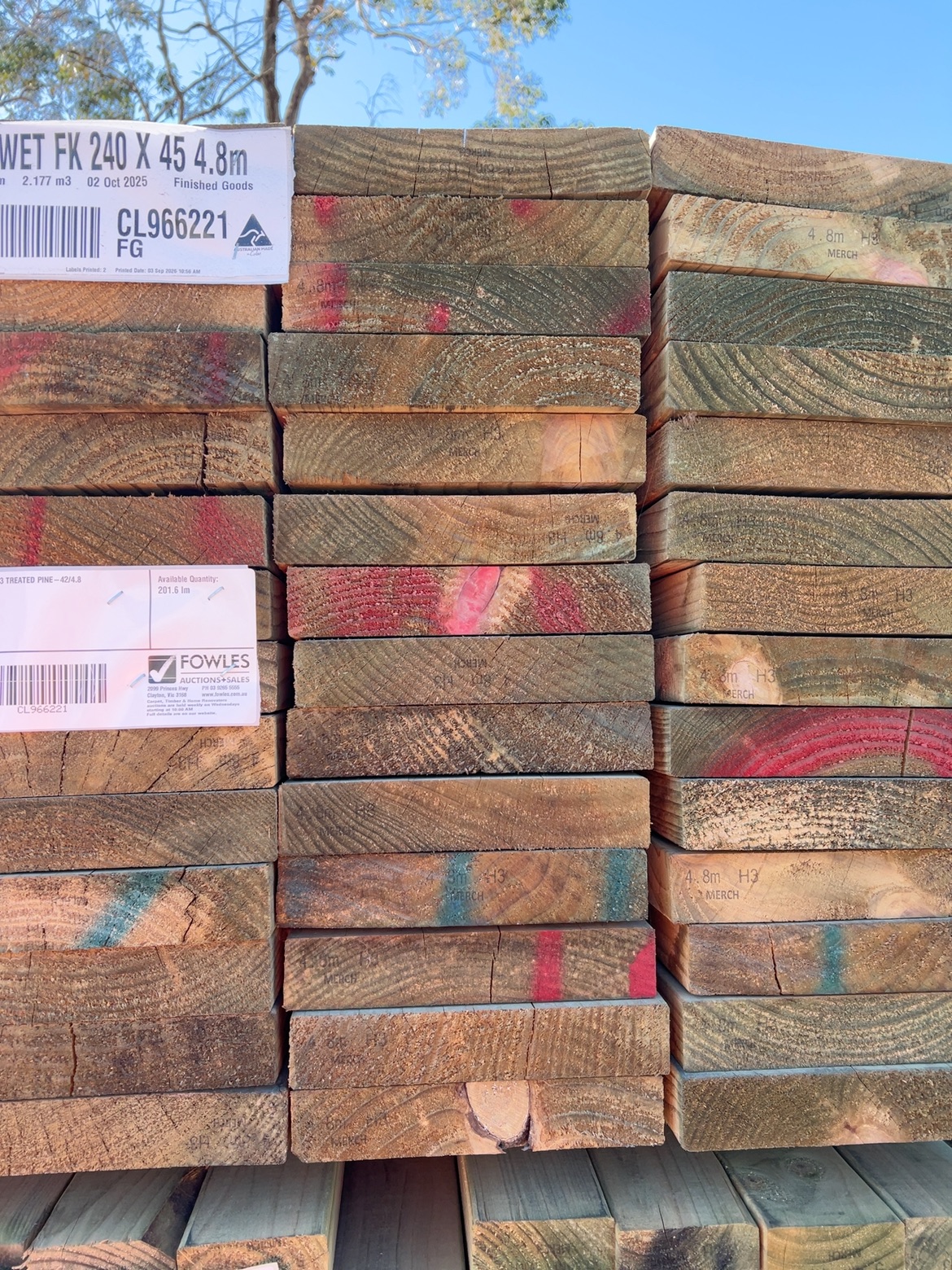 240X45 C3 TREATED PINE-42/4.8 240X45 C3 TREATED PINE-42/4.8
