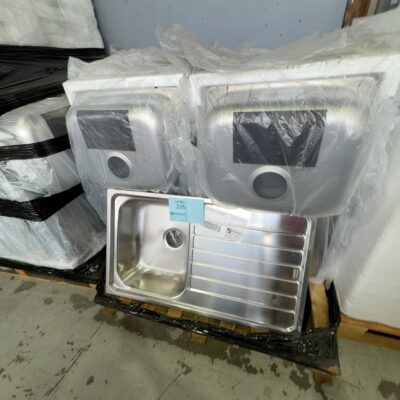 FRANKE SINGLE BOWL SINK, REVERSABLE LH OR RH DRAINER SKX-611 INCL WASTE FRANKE SINGLE BOWL SINK, REVERSABLE LH OR RH DRAINER SKX-611 INCL WASTE