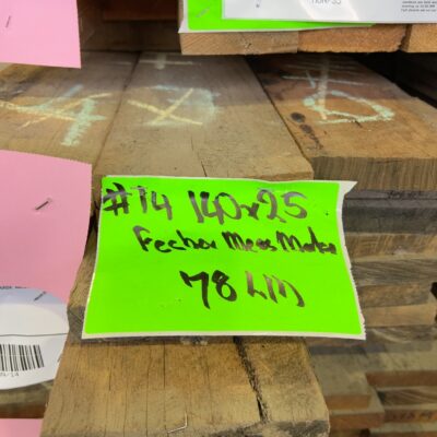 140X25 SAWN KD FEATURE GRADE MESSMATE