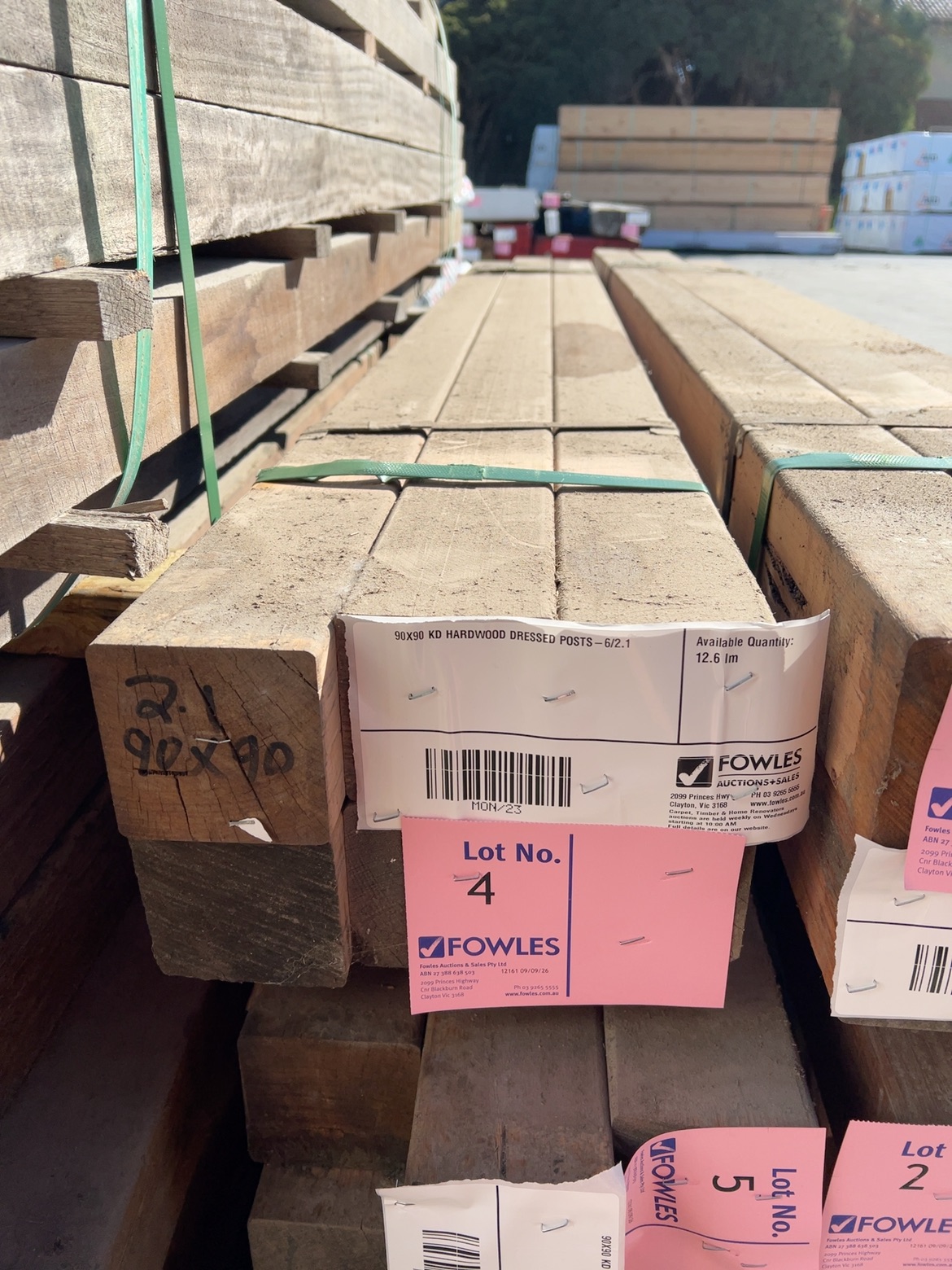 90X90 KD HARDWOOD DRESSED POSTS-6/2.1 90X90 KD HARDWOOD DRESSED POSTS-6/2.1