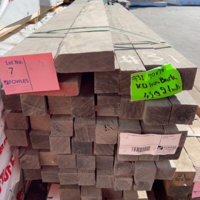 70X70 SAWN SELECT KD IRONBARK-43/2.1 70X70 SAWN SELECT KD IRONBARK-43/2.1