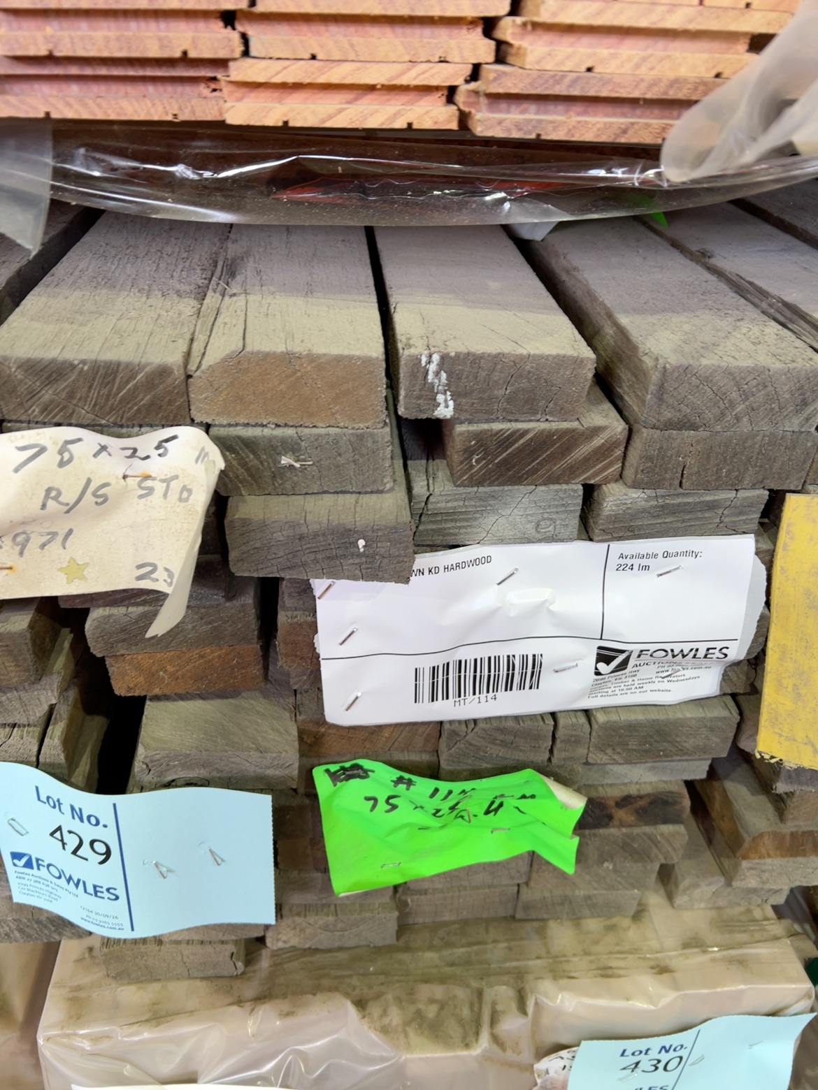 75X25 SAWN KD HARDWOOD 75X25 SAWN KD HARDWOOD