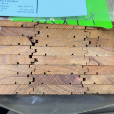 80X14 SPOTTED GUM OVERLAY FLOORING