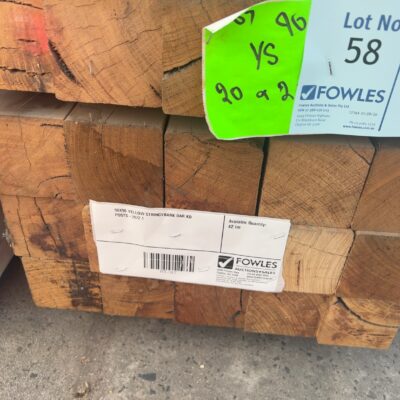 90X90 YELLOW STRINGYBARK DAR KD POSTS-20/2.1