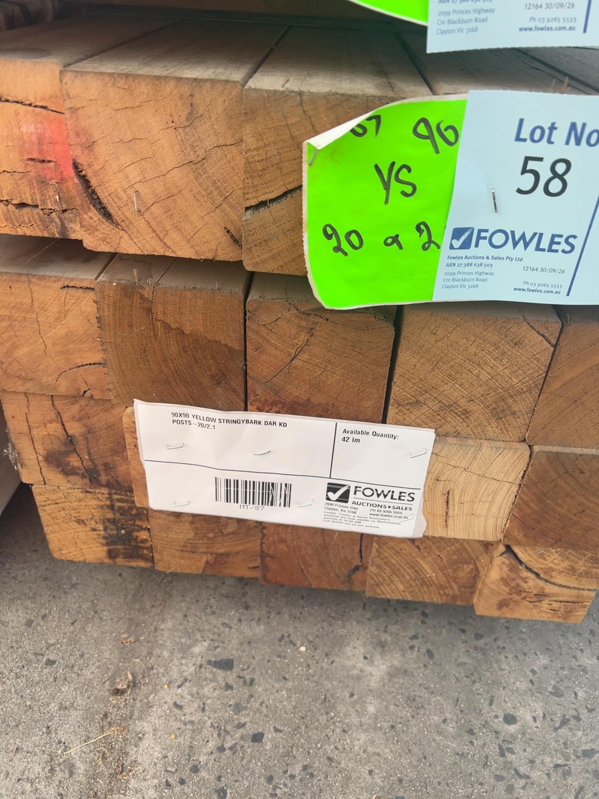 90X90 YELLOW STRINGYBARK DAR KD POSTS-20/2.1 90X90 YELLOW STRINGYBARK DAR KD POSTS-20/2.1