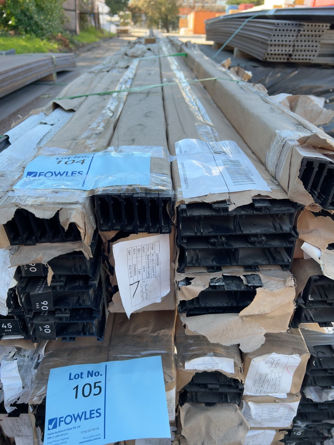 PACK OF MIXED METAL SUB FLOOR RAILS PACK OF MIXED METAL SUB FLOOR RAILS