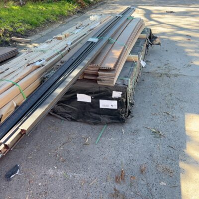 MIXED PACK OF ASSORTED COMPOSITE DECKING AND STEEL RAILS MIXED PACK OF ASSORTED COMPOSITE DECKING AND STEEL RAILS
