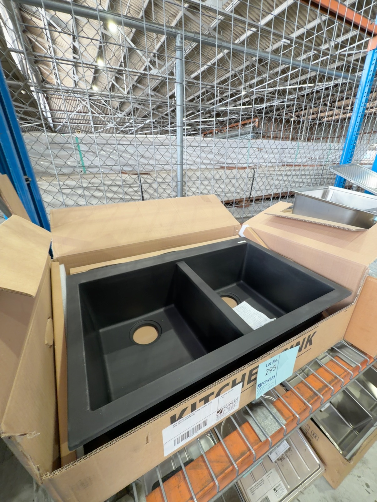 NEW ARTUSI GRANITEK BLACK DOUBLE BOWL SINK AGS792B RRP$1299 NEW ARTUSI GRANITEK BLACK DOUBLE BOWL SINK AGS792B RRP$1299