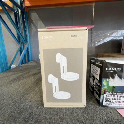 NEW SONOS ERA 100 WALL MOUNT PAIR WHITE E10MPWW1 RRP$199 NEW SONOS ERA 100 WALL MOUNT PAIR WHITE E10MPWW1 RRP$199