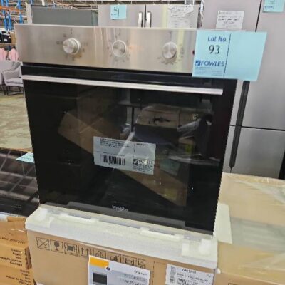 BRAND NEW 60CM WHIRLPOOL OVEN W40MK381HUOXA, CONVECTION BAKE, GRILL, DEFROSTING, AIR FRY AND PIZZA FUNCTIONS, 2YEAR WARRANTY, RRP $849 BRAND NEW 60CM WHIRLPOOL OVEN W40MK381HUOXA, CONVECTION BAKE, GRILL, DEFROSTING, AIR FRY AND PIZZA FUNCTIONS, 2YEAR WARRANTY, RRP $849