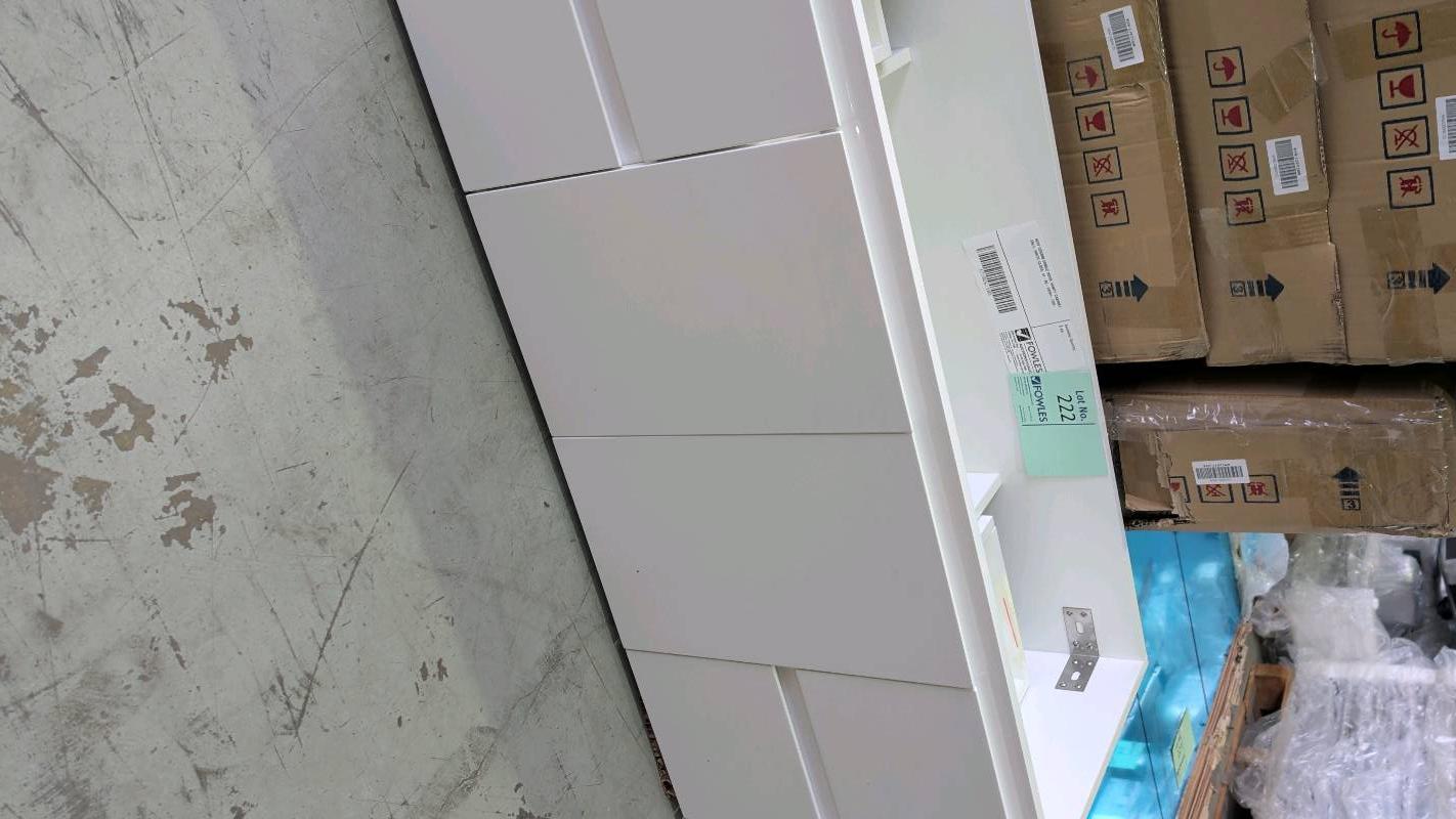 NEW 1200MM SINGLE BOWL VANITY CABINET ONLY, WHITE GLOSS, 44-BC-WHW-1200 NEW 1200MM SINGLE BOWL VANITY CABINET ONLY, WHITE GLOSS, 44-BC-WHW-1200