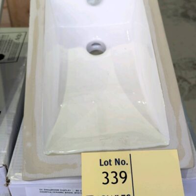 EX SHOWROOM DISPLAY - BO UNDER COUNTER CERAMIC BASIN, BTO151, RRP$199 EX SHOWROOM DISPLAY - BO UNDER COUNTER CERAMIC BASIN, BTO151, RRP$199