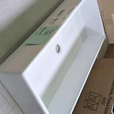 EX SHOWROOM DISPLAY - NOOD 875MM SURFACE MOUNT CONCRETE TROUGH TH1-1-0IV RRP$2000 SOLD AS IS EX SHOWROOM DISPLAY - NOOD 875MM SURFACE MOUNT CONCRETE TROUGH TH1-1-0IV RRP$2000 SOLD AS IS