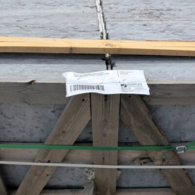 PALLET OF SIENA GREY SANDBLASTED LIMESTONE PAVER 610MM X 406MM X 30MM